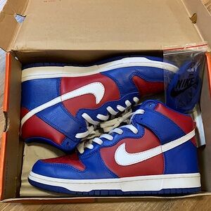 2003 Nike dunk high LA Clippers varsity red sport royal